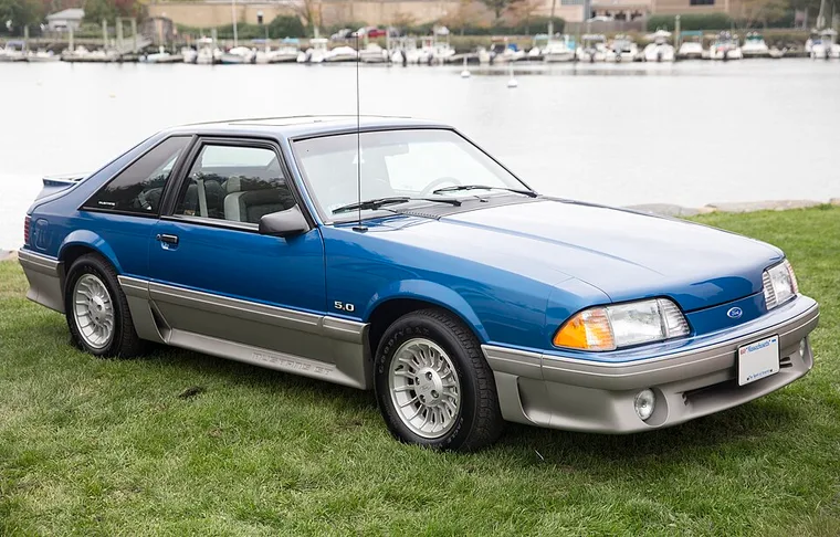 Fox Body Ford Mustang — the real-world car the Jackal is based on