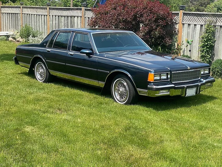 1986 Chevrolet Caprice — the real-world car the Rammer is based on