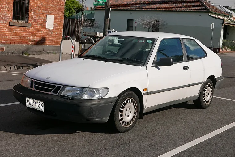 1997 Saab 900 — the real-world car the Valken is based on